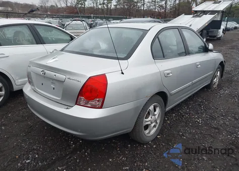 2005 Hyundai Elantra Gls/Gt из США, поврежденный, VIN KMHDN46D75U983971